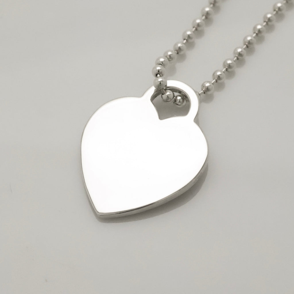 TIFFANY&Co. リターントゥ ティファニー ハート タグ ボール チェーン ネックレス AG925
