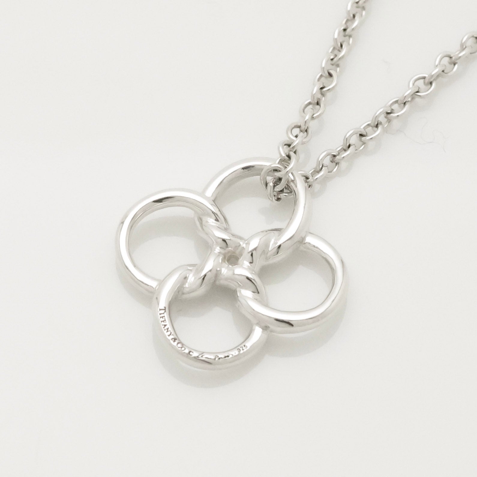 TIFFANY&Co. クアドロフォリオ エルサペレッティ ネックレス AG925