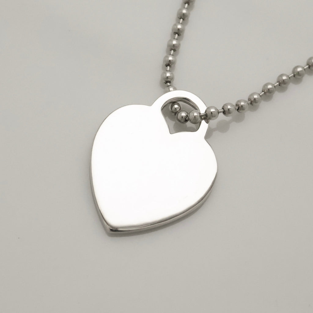 TIFFANY&Co. リターントゥ ティファニー ハート タグ ボール チェーン ネックレス AG925