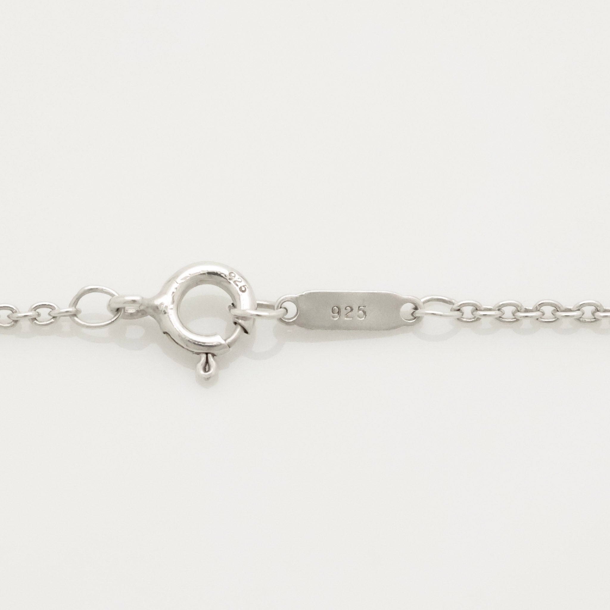 Tiffany & Co. Stencil Cutout Two Heart Necklace  Sterling Silver 925