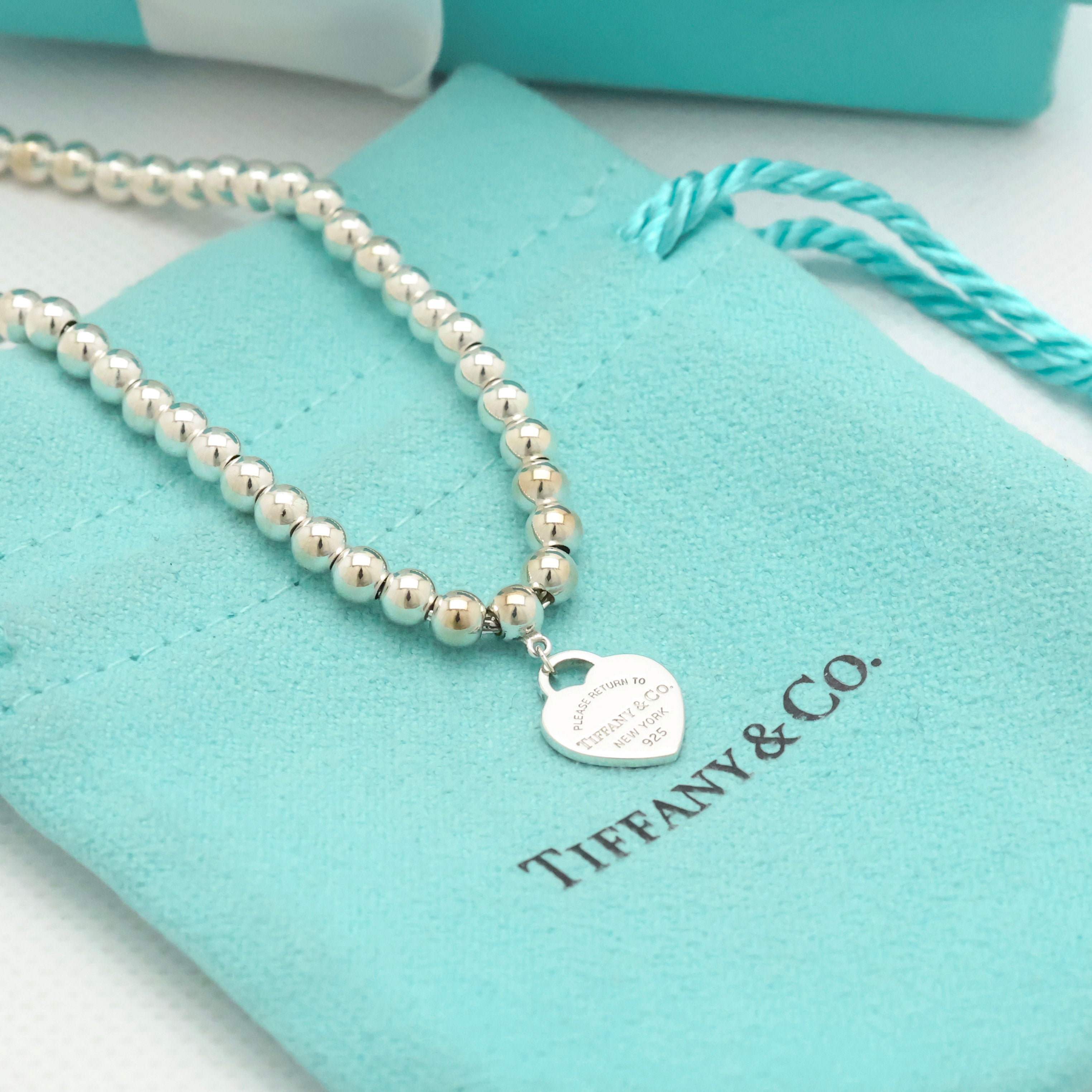 TIFFANY&Co. リターン トゥ ティファニー ビーズ ブレスレット AG925