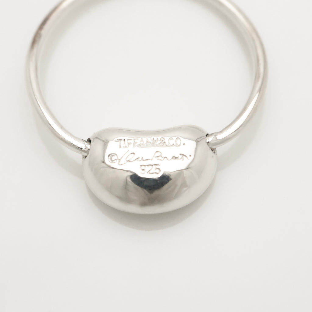 Tiffany & Co. Elsa Peretti Bean Ring Sterling Silver 925