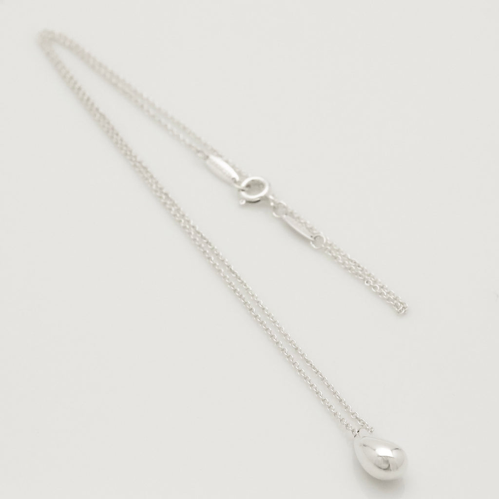 Tiffany & Co. Teardrop Necklace Pendant Sterling Silver 925 