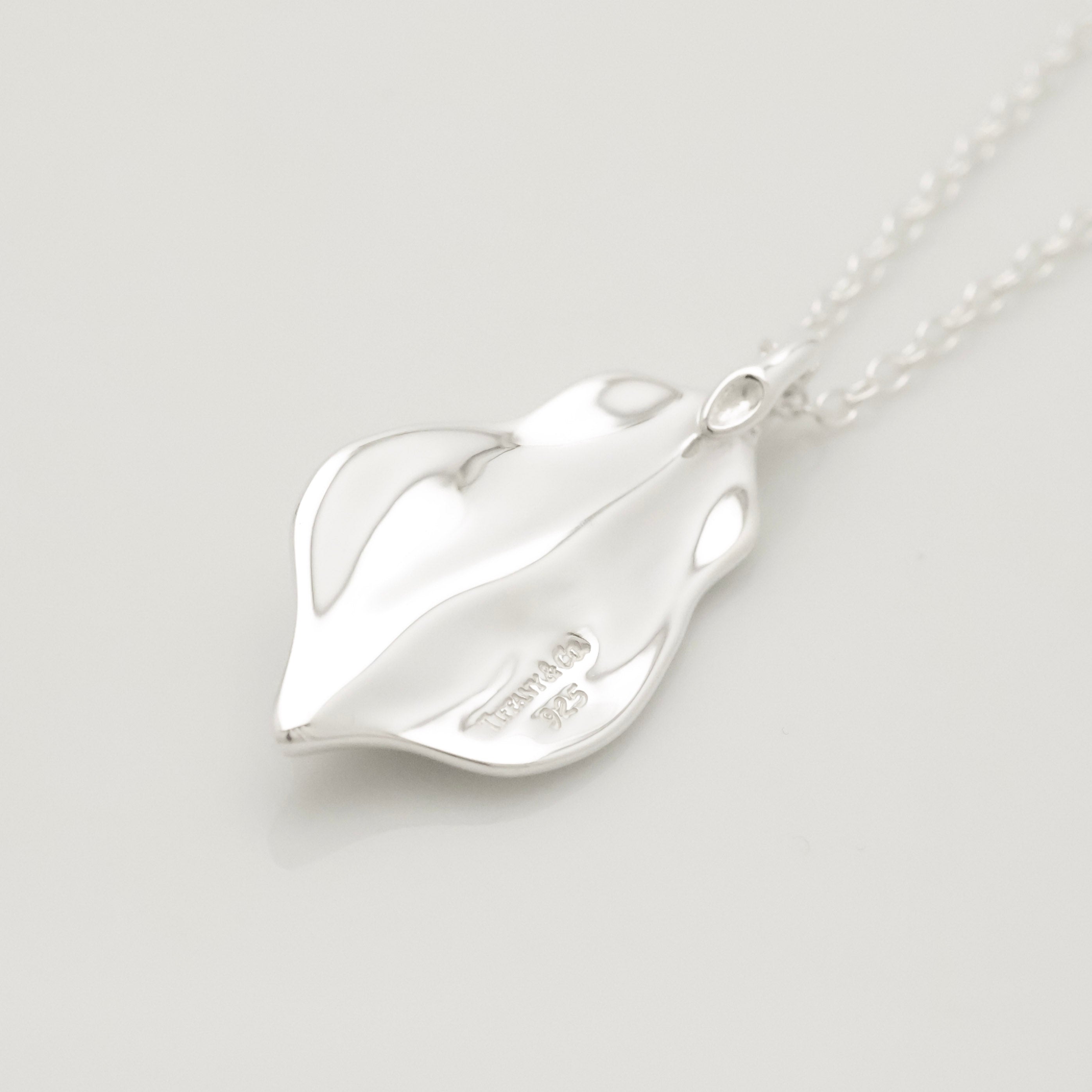 TIFFANY&Co. リーフ ネックレス AG925