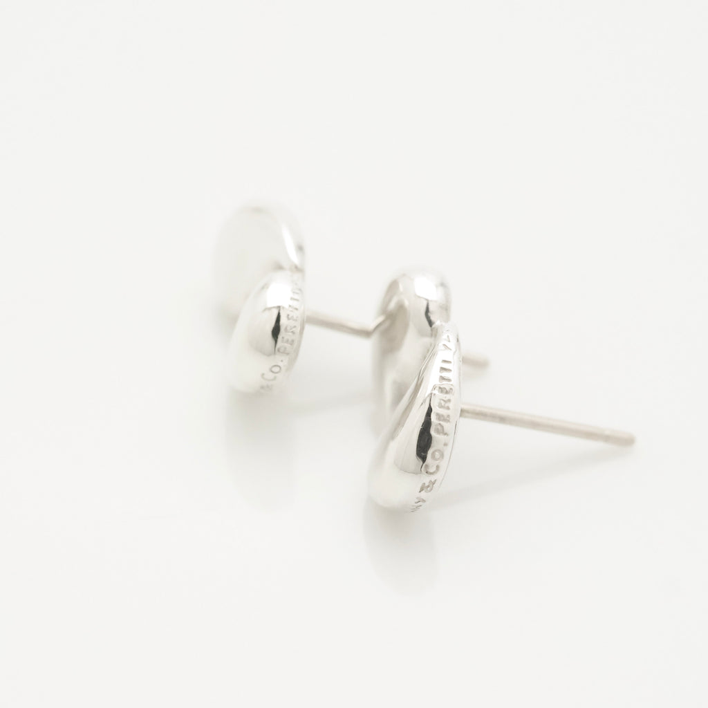 TIFFANY&Co. ダブル ティアドロップ エルサペレッティ スタッド ピアス AG925