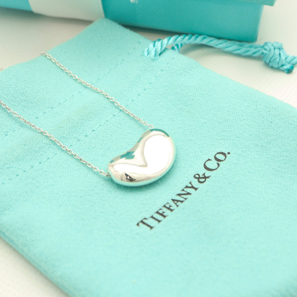 TIFFANY&Co.ラージ ビーン エルサペレッティ ネックレス AG925