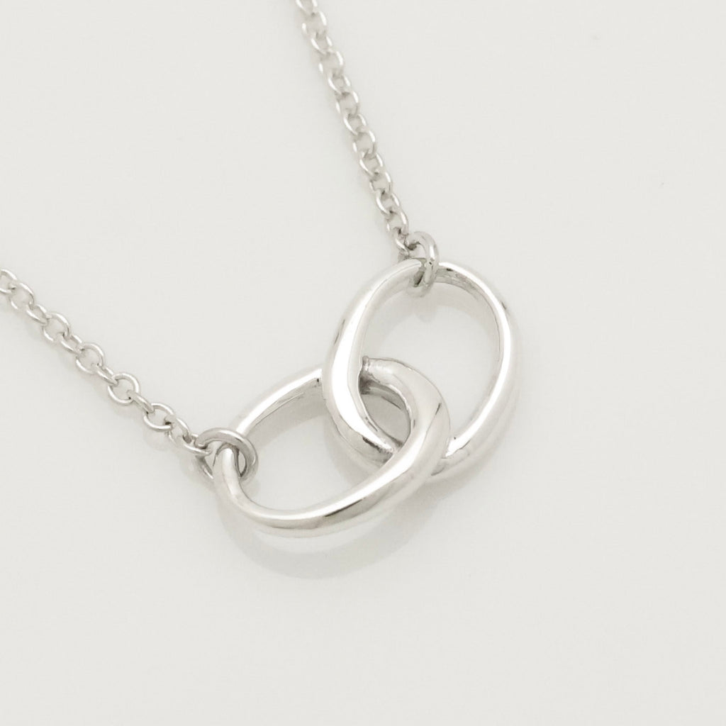 TIFFANY&Co. ダブル ループ エルサペレッティ ネックレス AG925