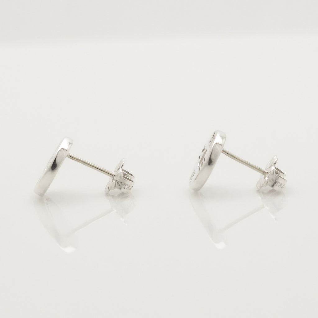 TIFFANY&Co. アトラス ピアスド サークル スタッド ピアス AG925