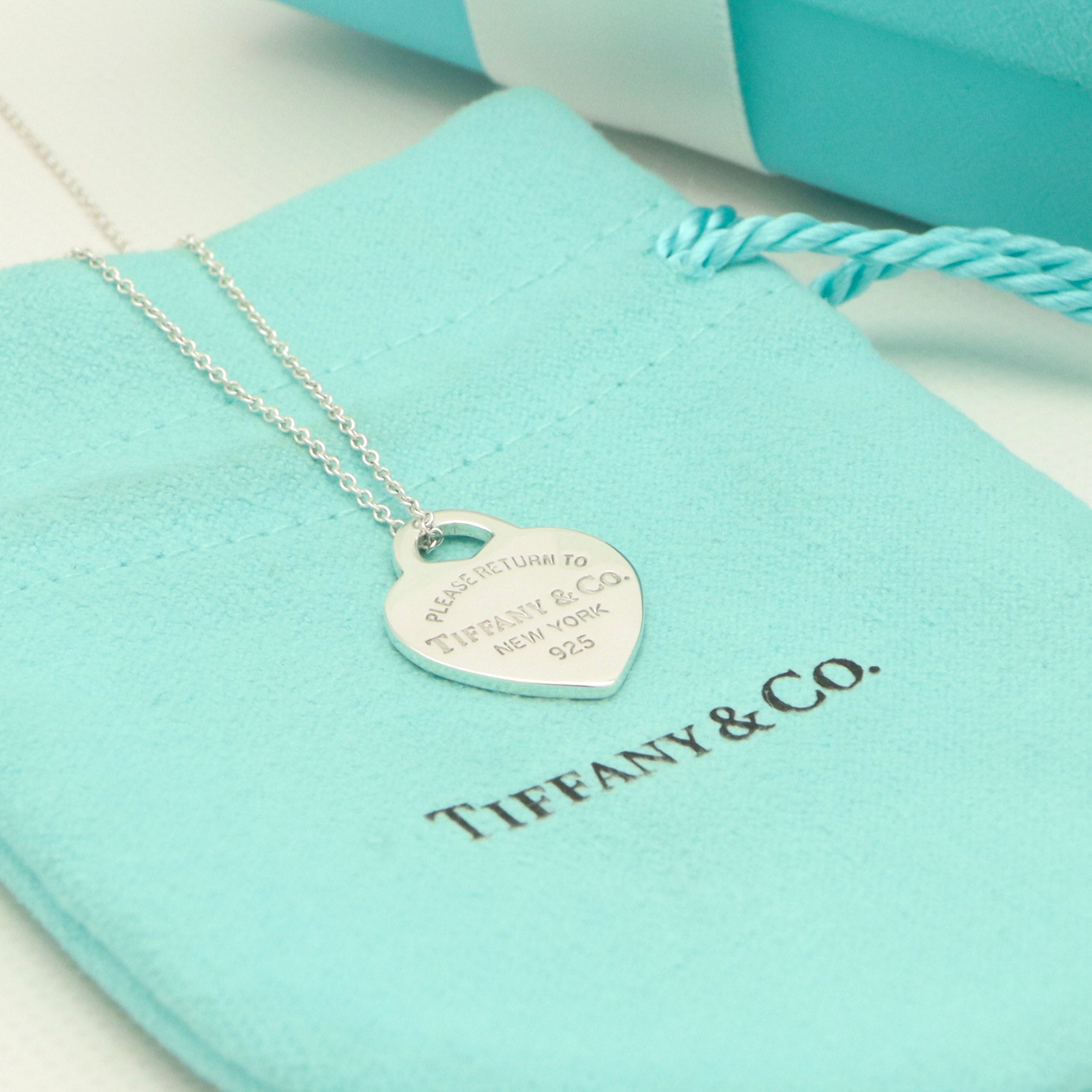 TIFFANY&Co. リターントゥ ティファニー ハート タグ ネックレス AG925