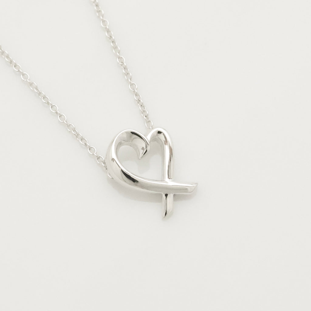 TIFFANY&Co. ミニ ラビングハート パロマピカソ ネックレス AG925