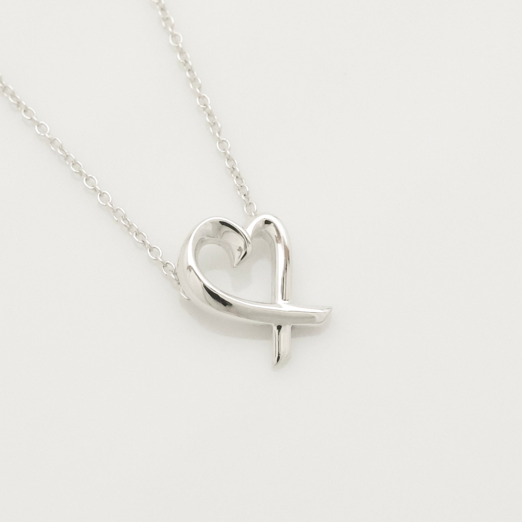 TIFFANY&Co. ミニ ラビングハート パロマピカソ ネックレス AG925