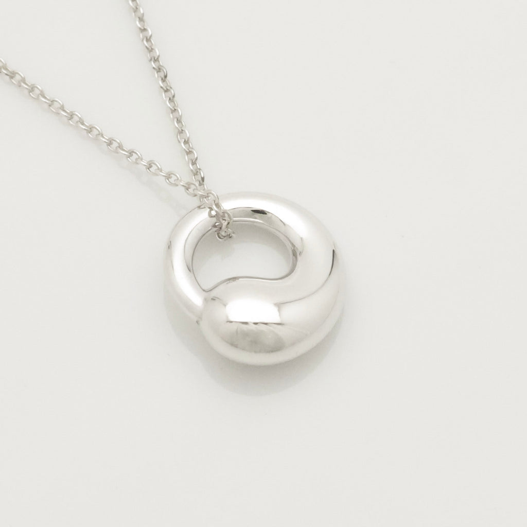  Tiffany & Co. Eternal Circle Necklace Pendant  Sterling Silver 925