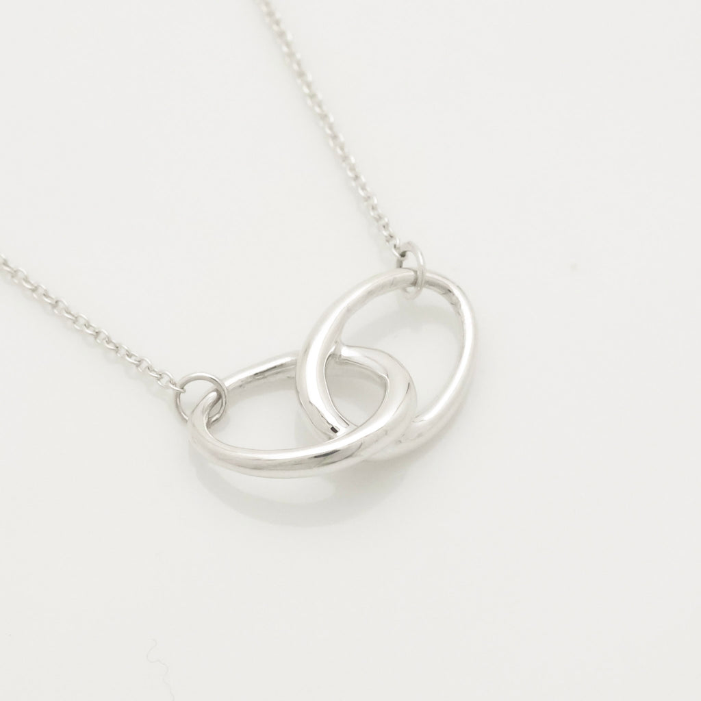 TIFFANY&Co. ダブル ループ エルサペレッティ ネックレス AG925