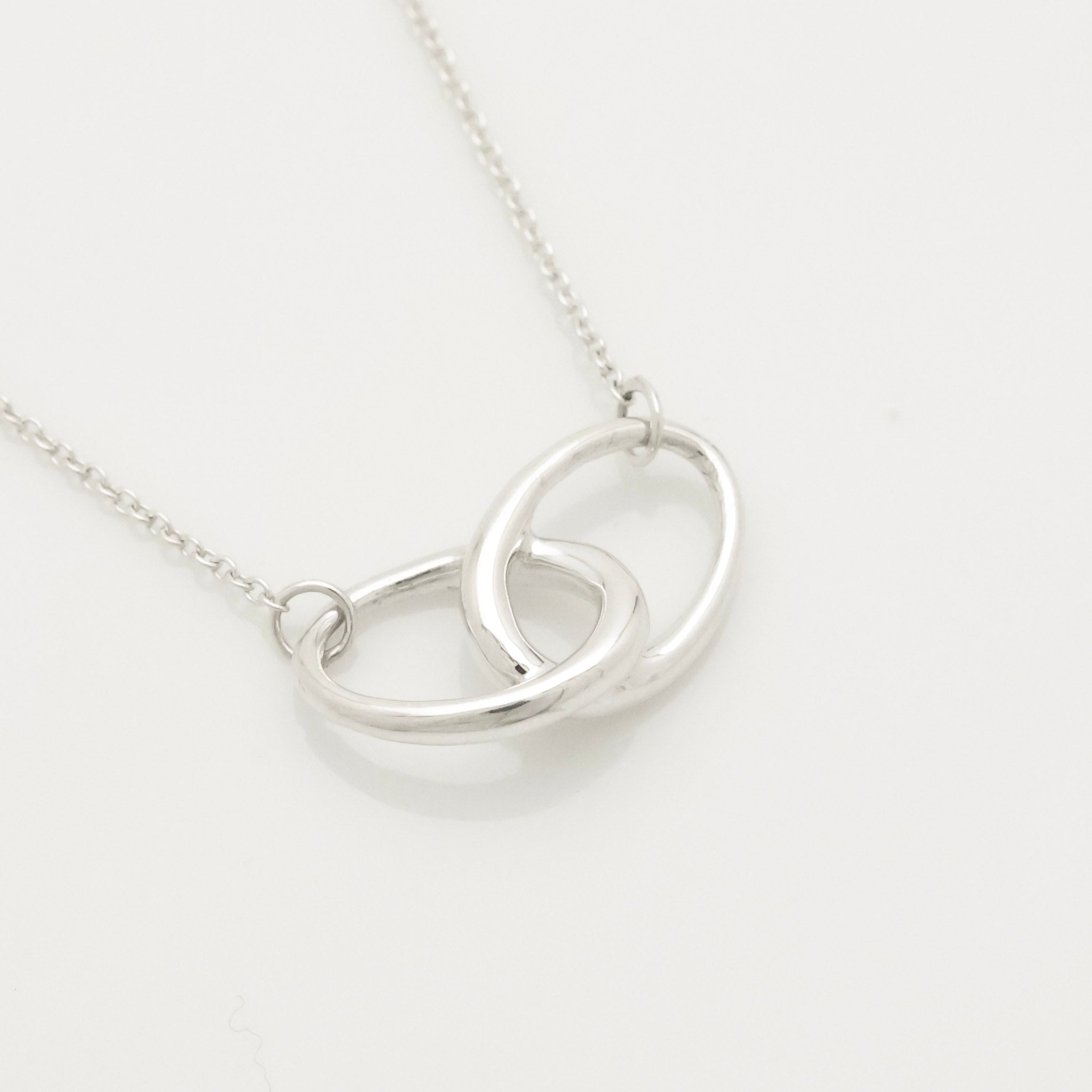 TIFFANY&Co. ダブル ループ エルサペレッティ ネックレス AG925