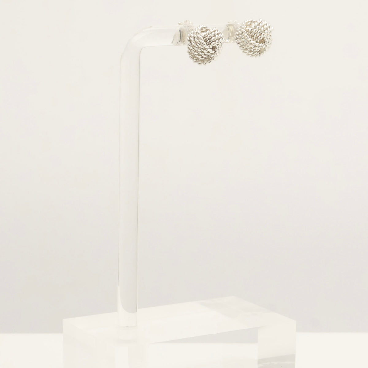 TIFFANY&Co. サマセット ツイスト ノット スタッド ピアス AG925