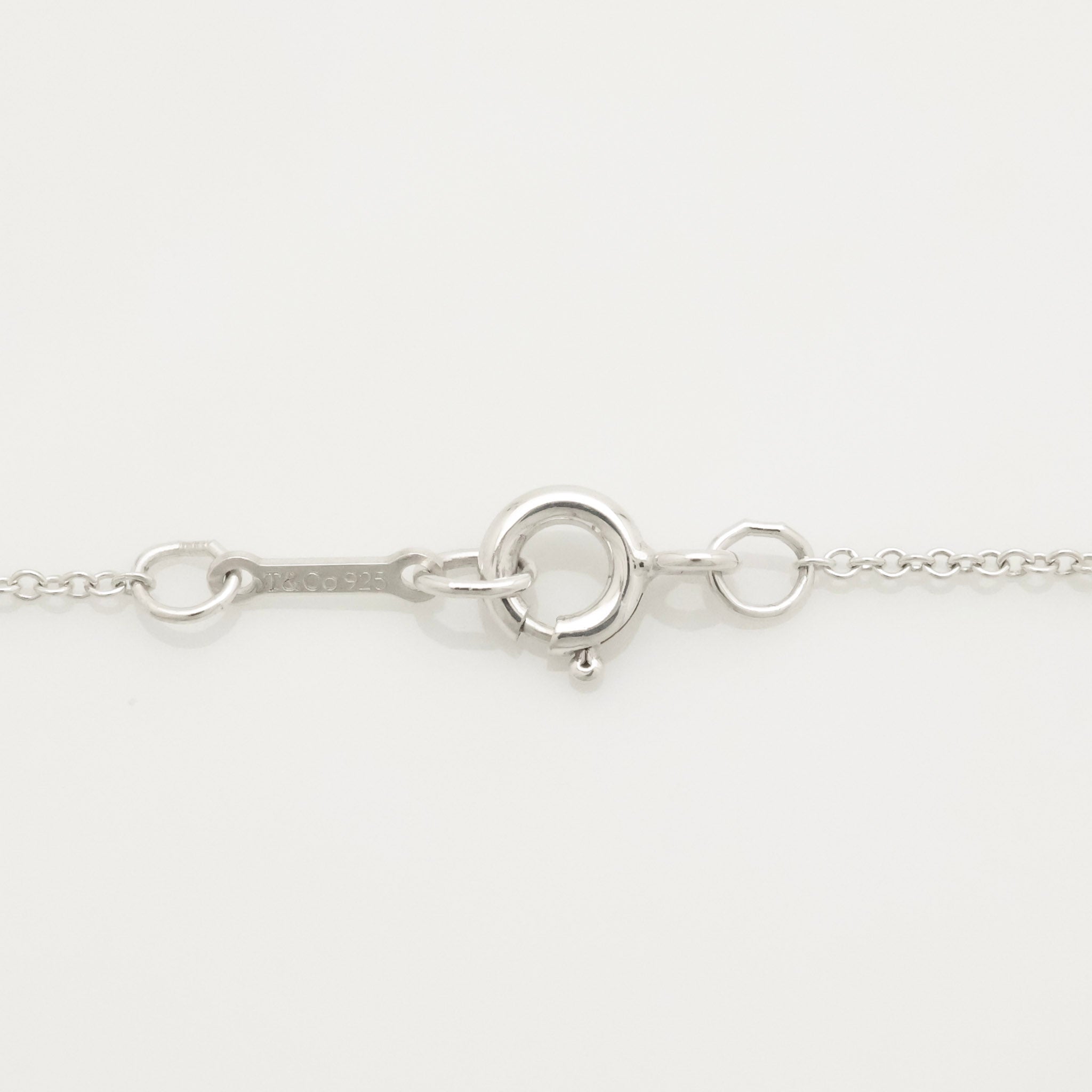 TIFFANY&Co. オープン クロス インフィニティ エルサペレッティ ネックレス AG925