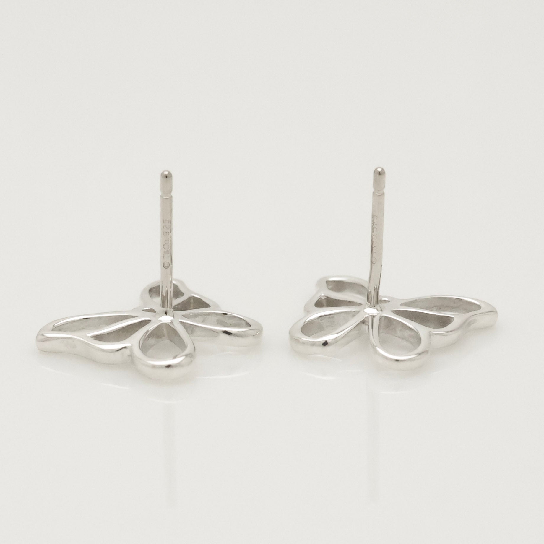 Tiffany & Co. Large Butterfly Earring Sterling Silver 925