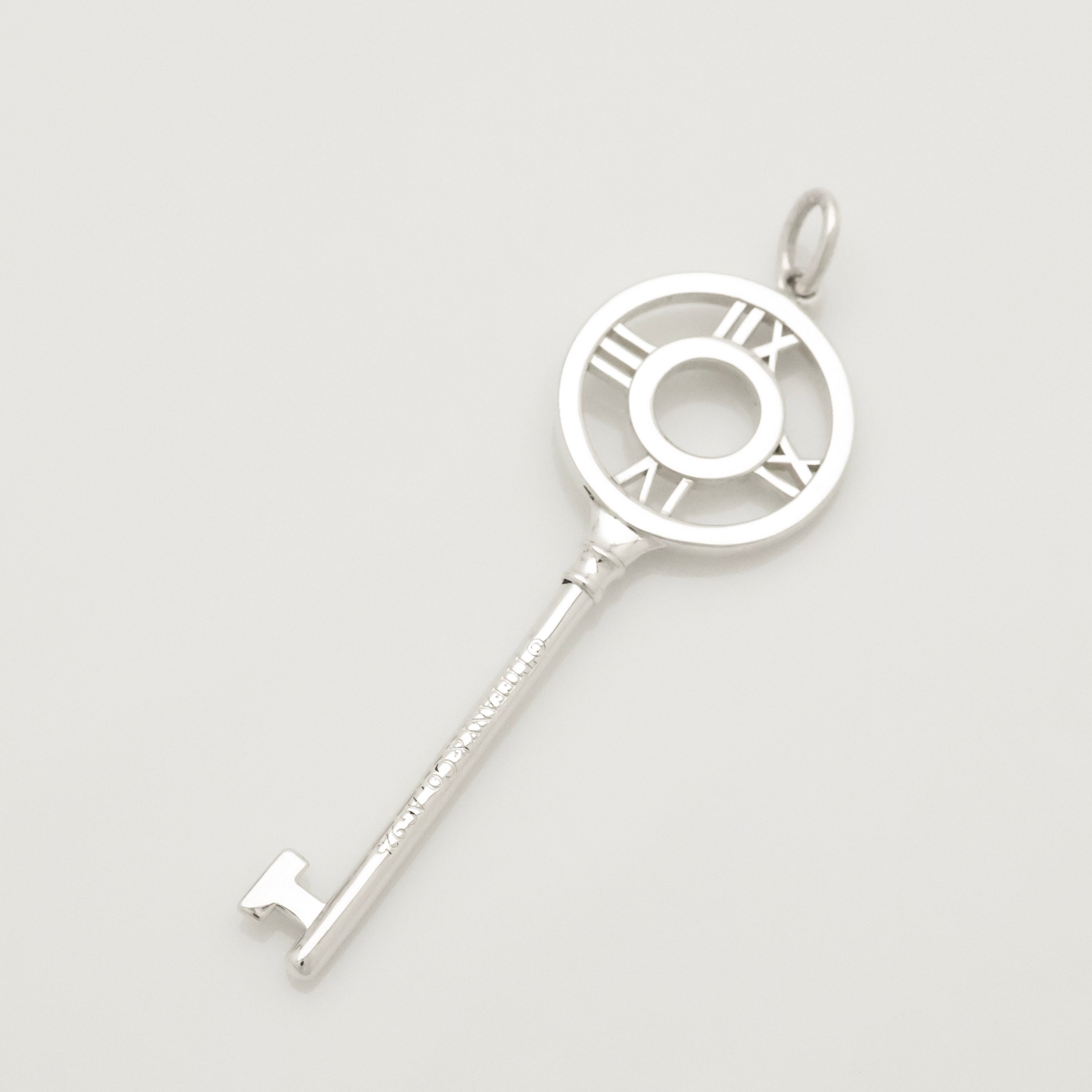 TIFFANY&Co. オープン アトラス キー チャーム AG925