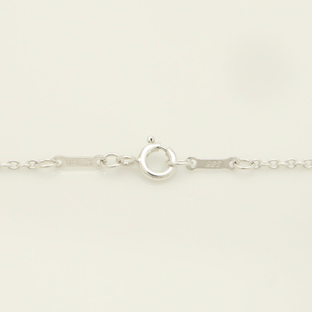 Tiffany & Co. Open Heart Pendant Necklace Sterling Silver 925