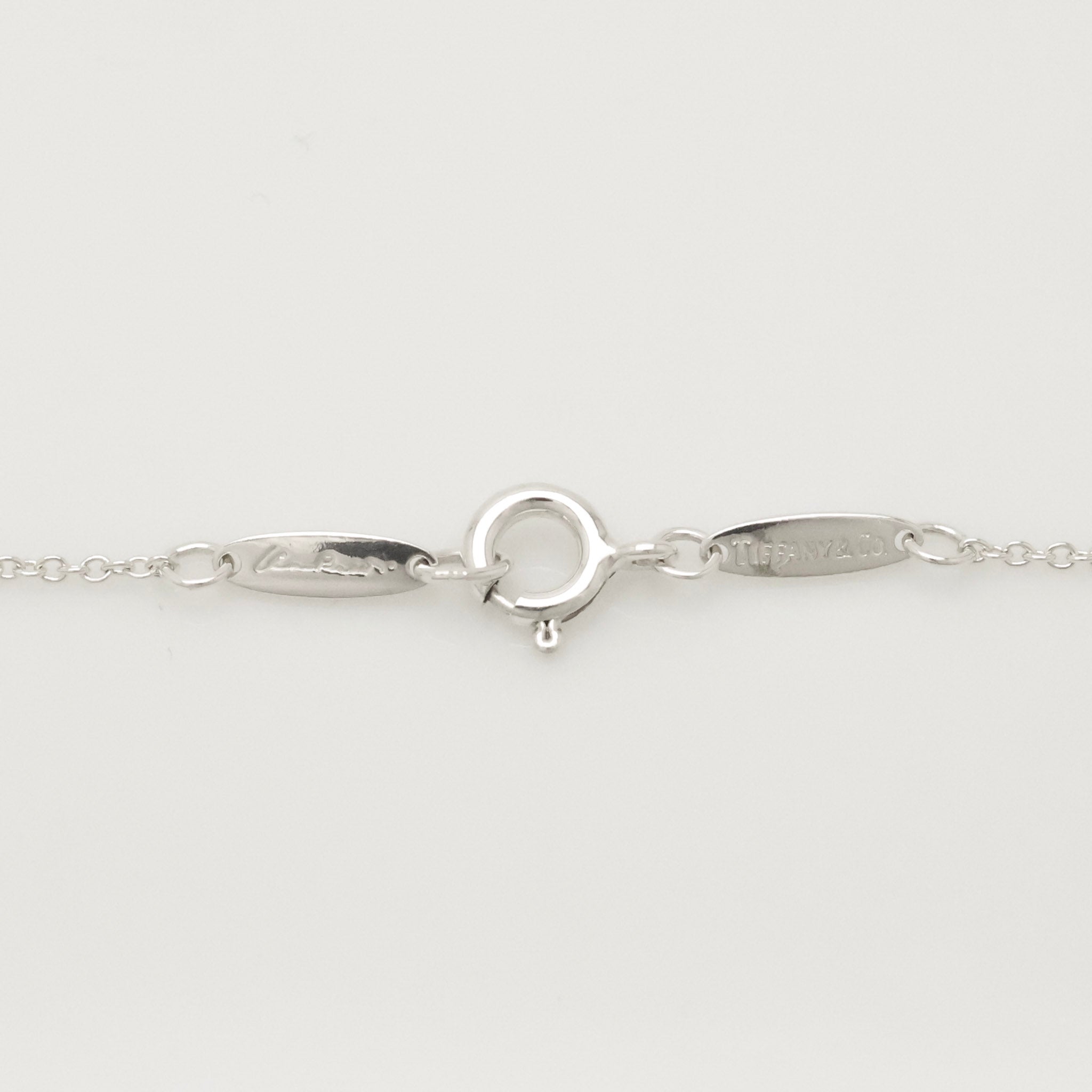 Tiffany & Co. Quadrifoglio Four Leaf Clover Necklace Sterling Silver 925