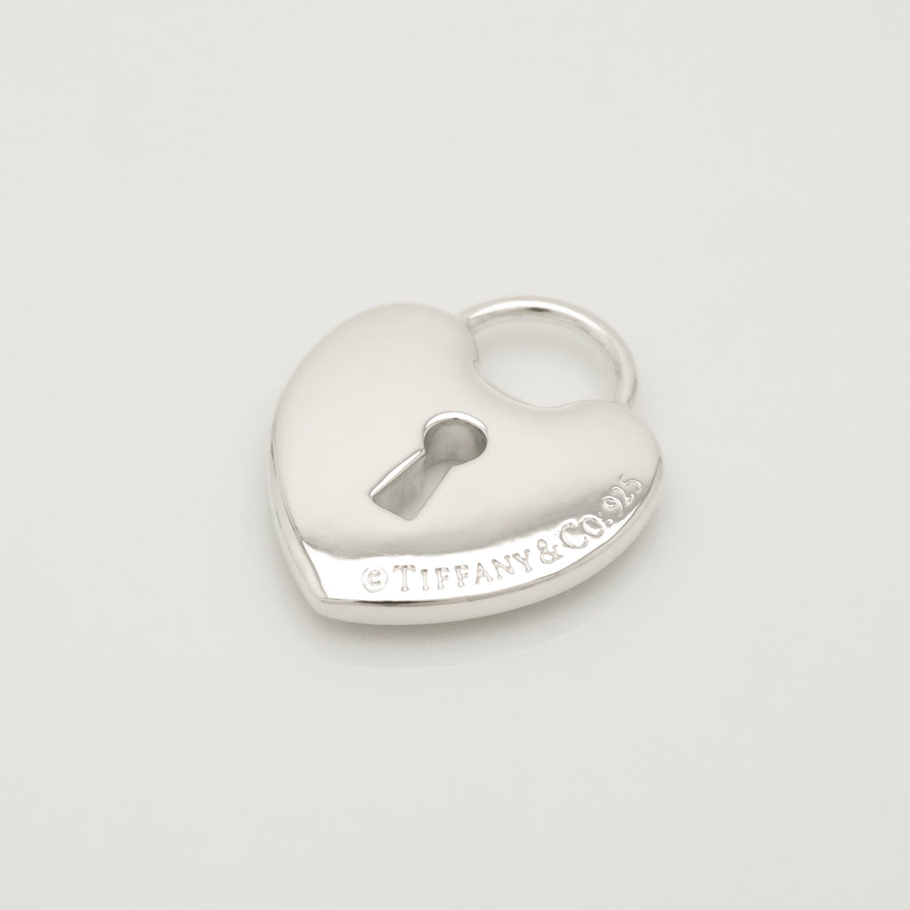 TIFFANY&Co. ラージ ハート ロック チャーム AG925