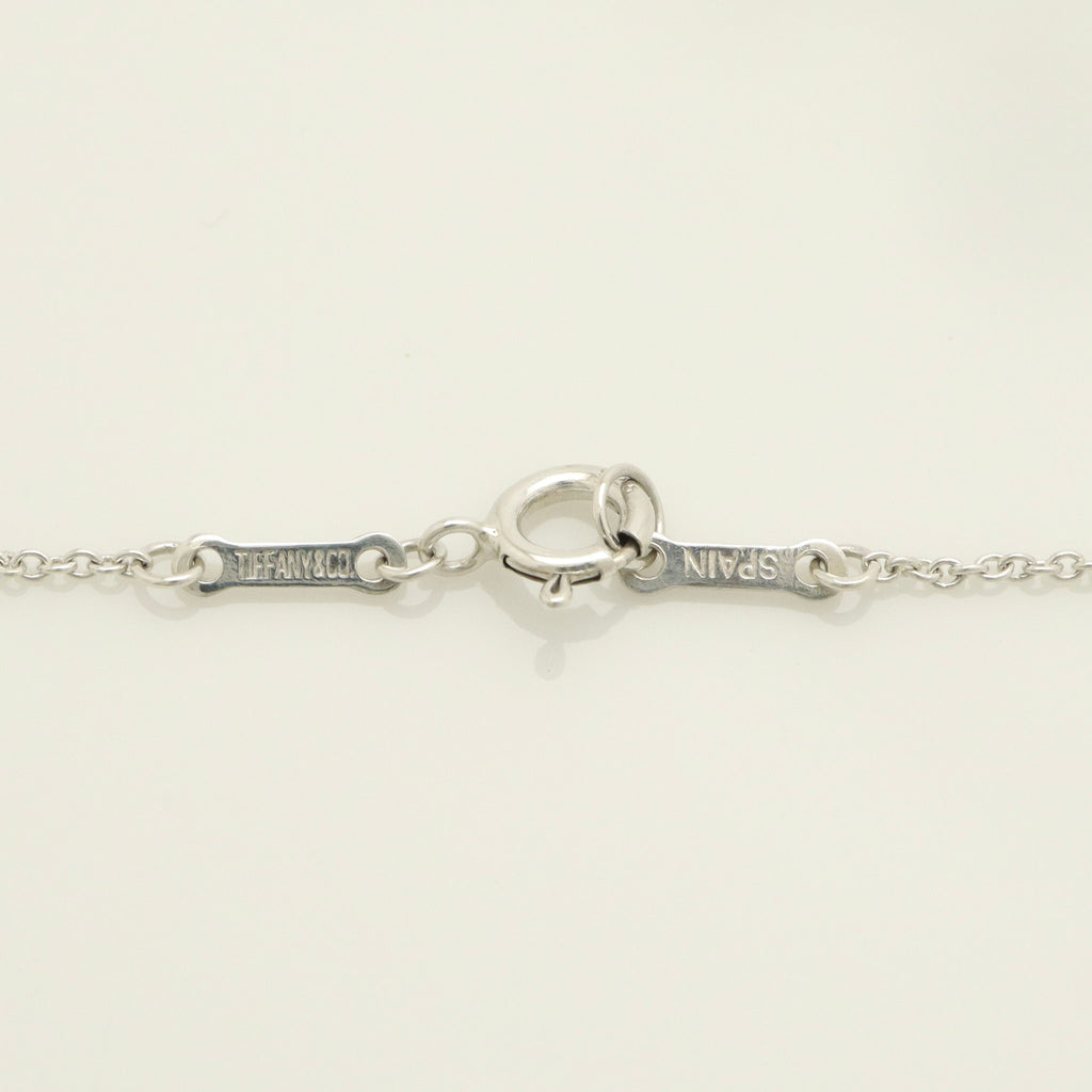 Tiffany & Co. Round Circle Disc Necklace Pendant  Sterling Silver  925