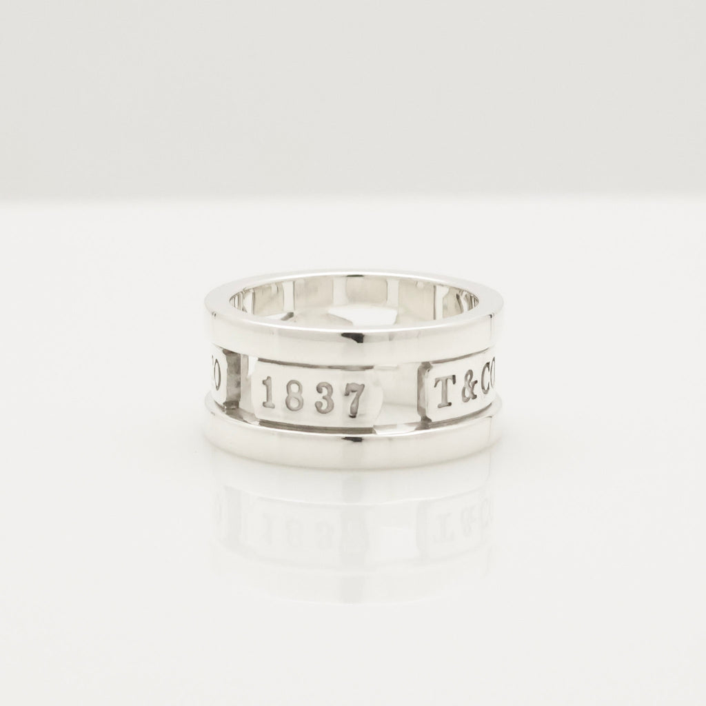 TIFFANY&Co. 1837 エレメント ワイド リング 11.5 号 AG925