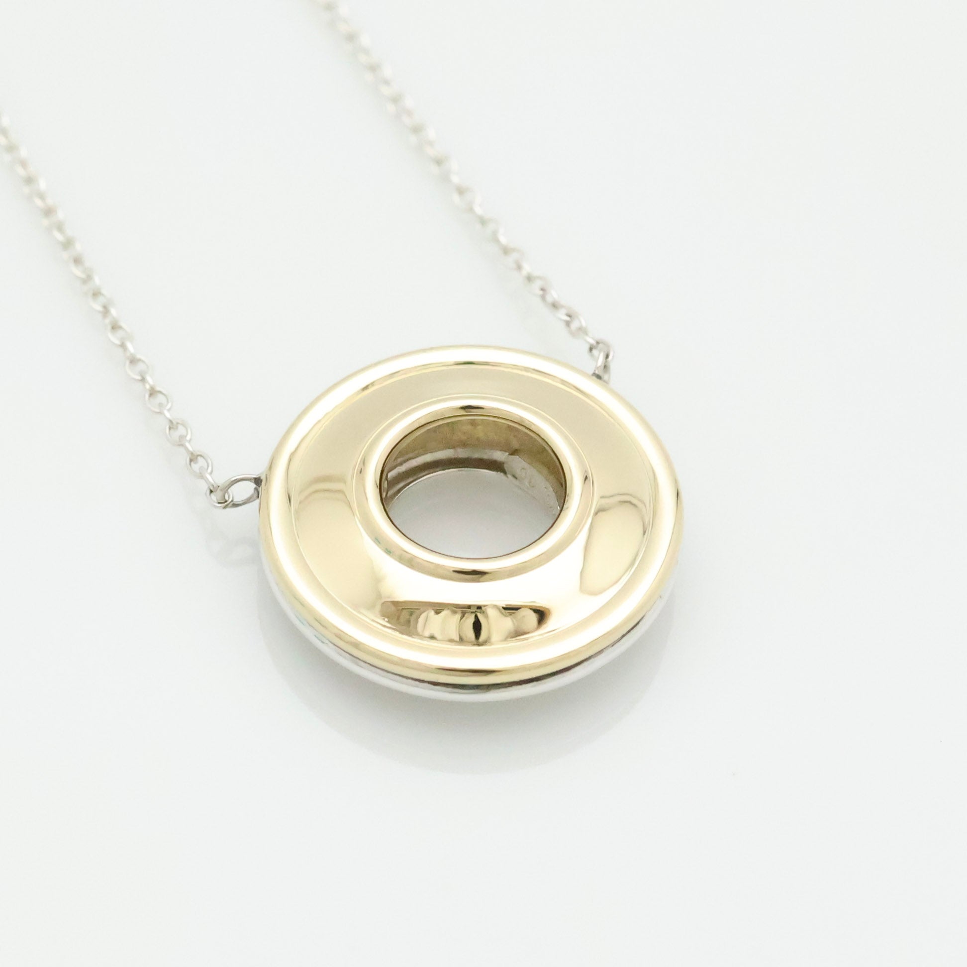 TIFFANY&Co. マジック サークル パロマピカソ ネックレス AG925 AU750