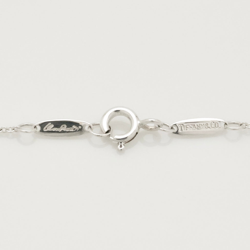 Tiffany & Co. Open Wave Pendant Necklace Sterling Silver 925