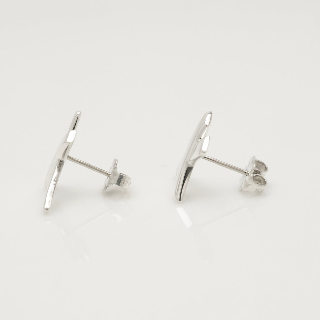 Tiffany & Co. Picasso X Kiss Cross Stud Earrings Sterling Silver 925 
