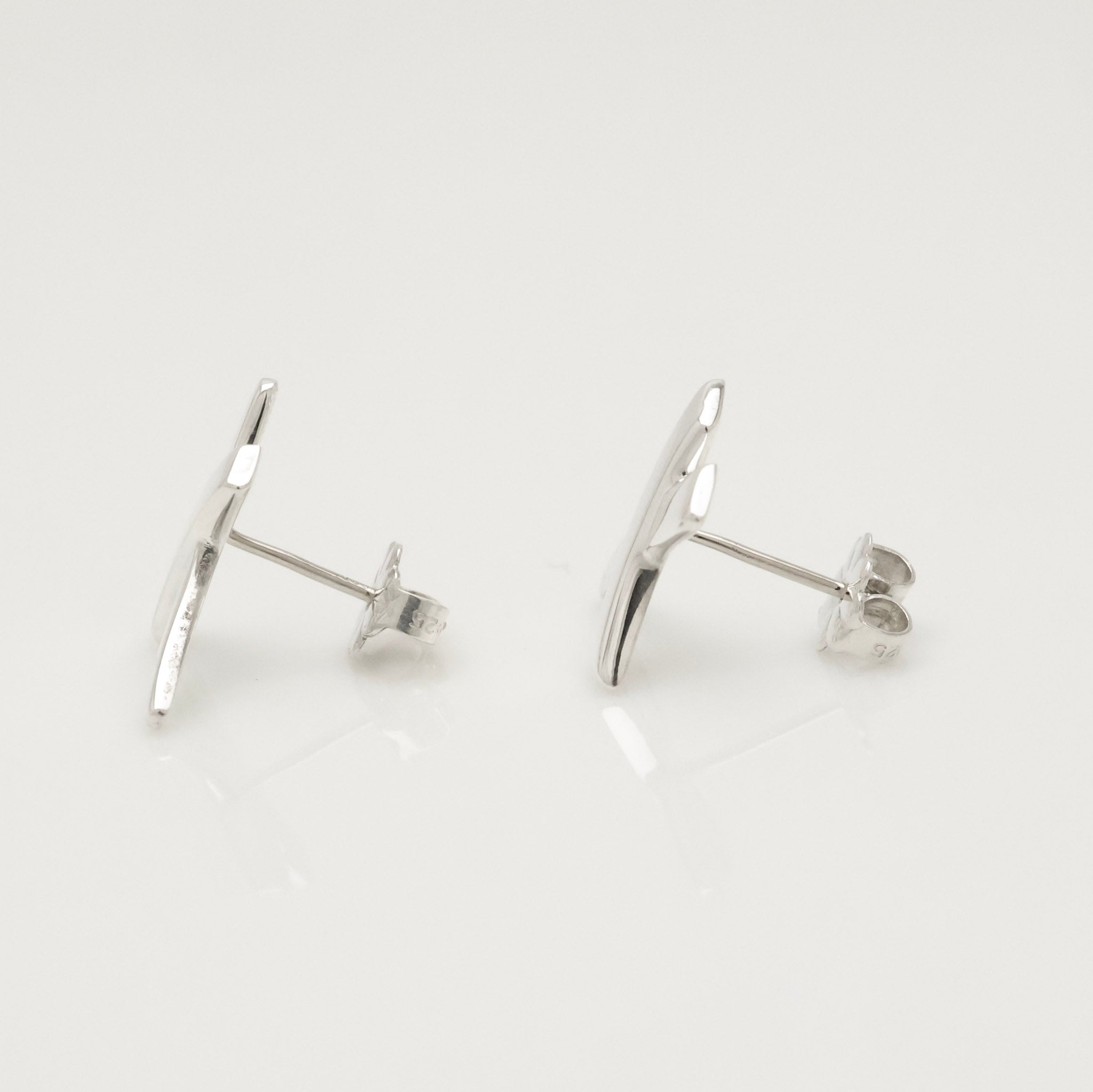 Tiffany & Co. Picasso X Kiss Cross Stud Earrings Sterling Silver 925 