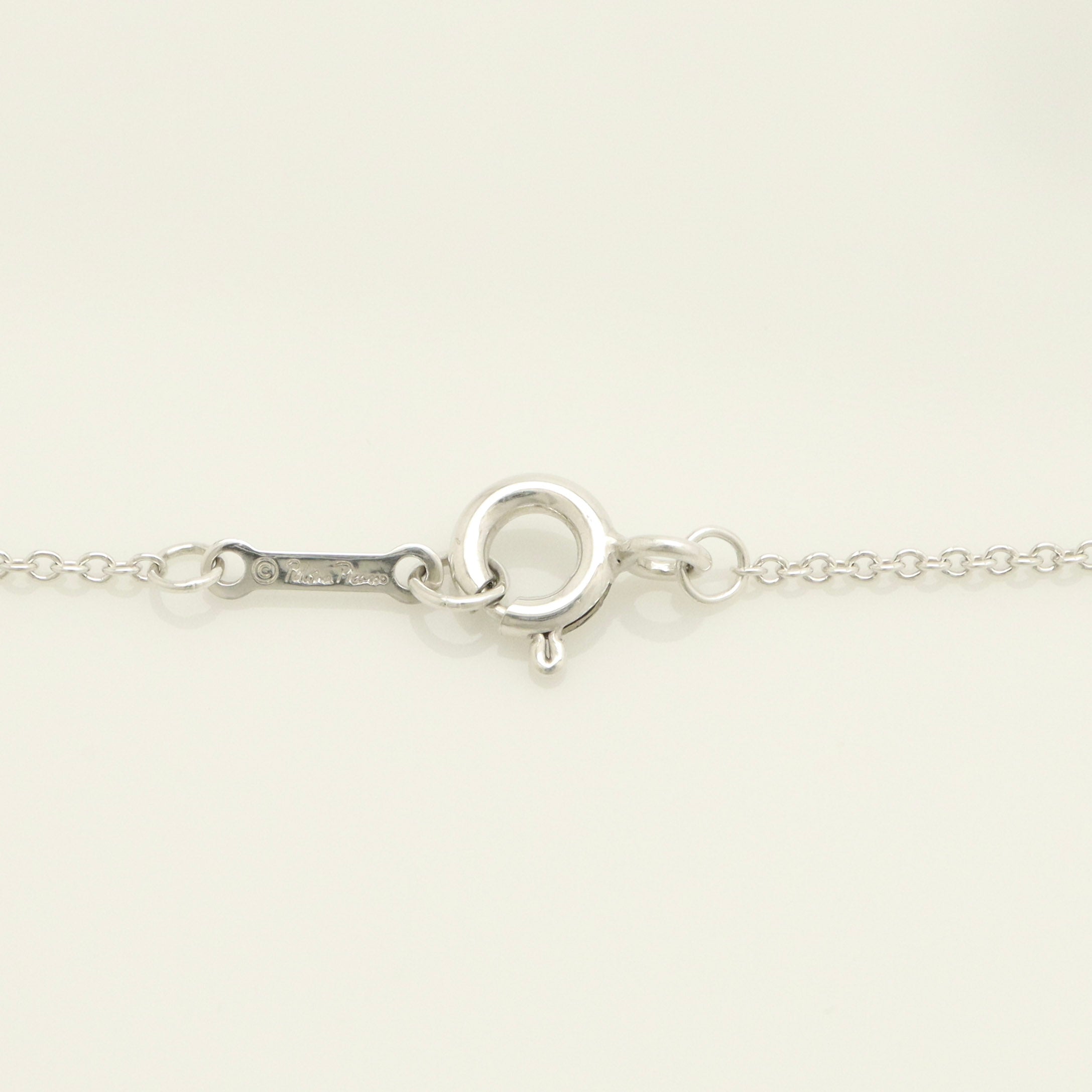 GIFT*Tiffany & Co. Picasso Olive Leaf Vine Necklace Pendant Sterling Silver 925 