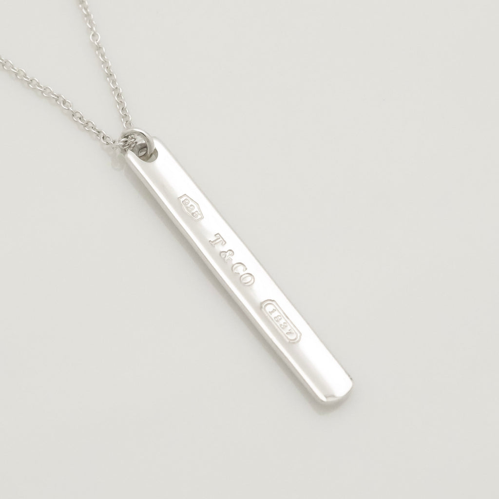 TIFFANY&Co. 1837 ナロー バー ネックレス AG925