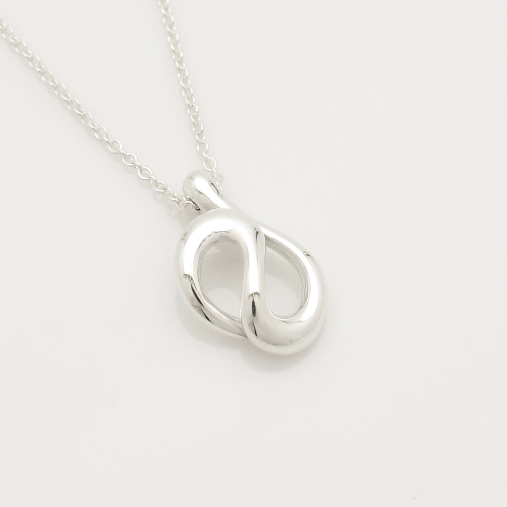 TIFFANY&Co. オープン ウェーブ エルサペレッティ ネックレス AG925