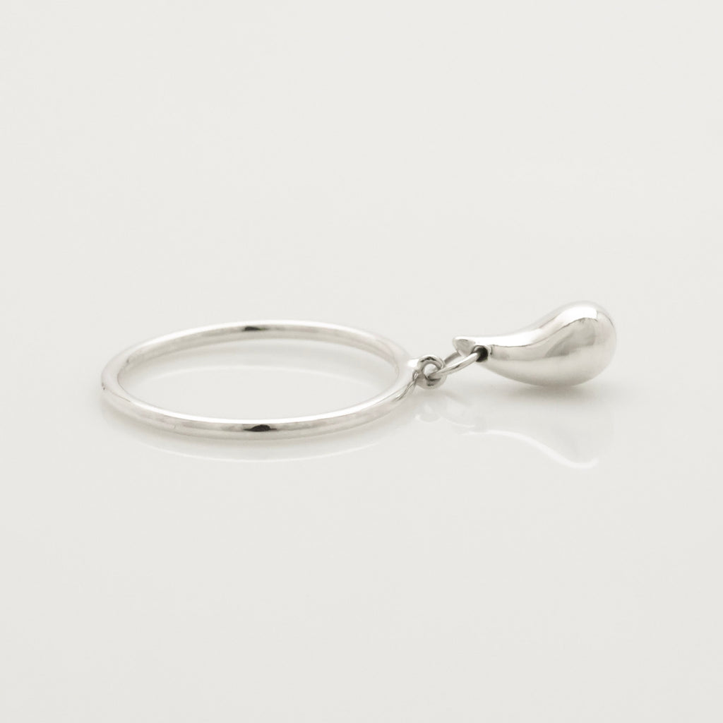 TIFFANY&Co. ティアドロップ エルサペレッティ ドロップ リング 10 号 AG925