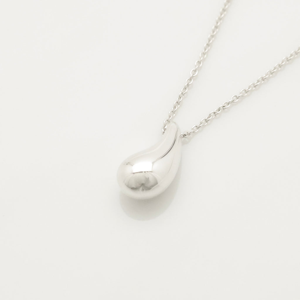 Tiffany & Co. Peretti Teardrop Necklace Pendant  Sterling Silver 925