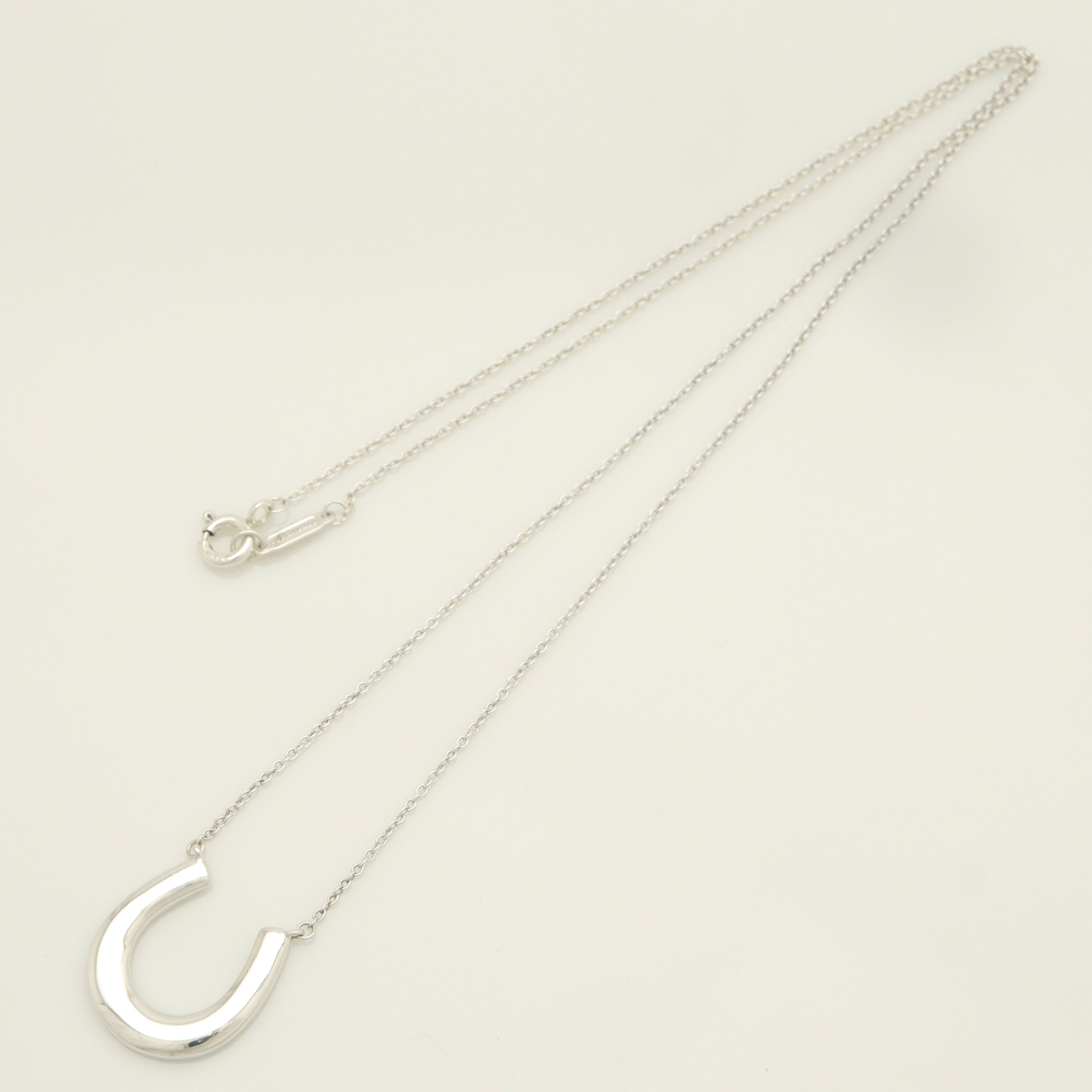 TIFFANY&Co. 1837  馬蹄 ホースシュー ペンダント ネックレス AG925