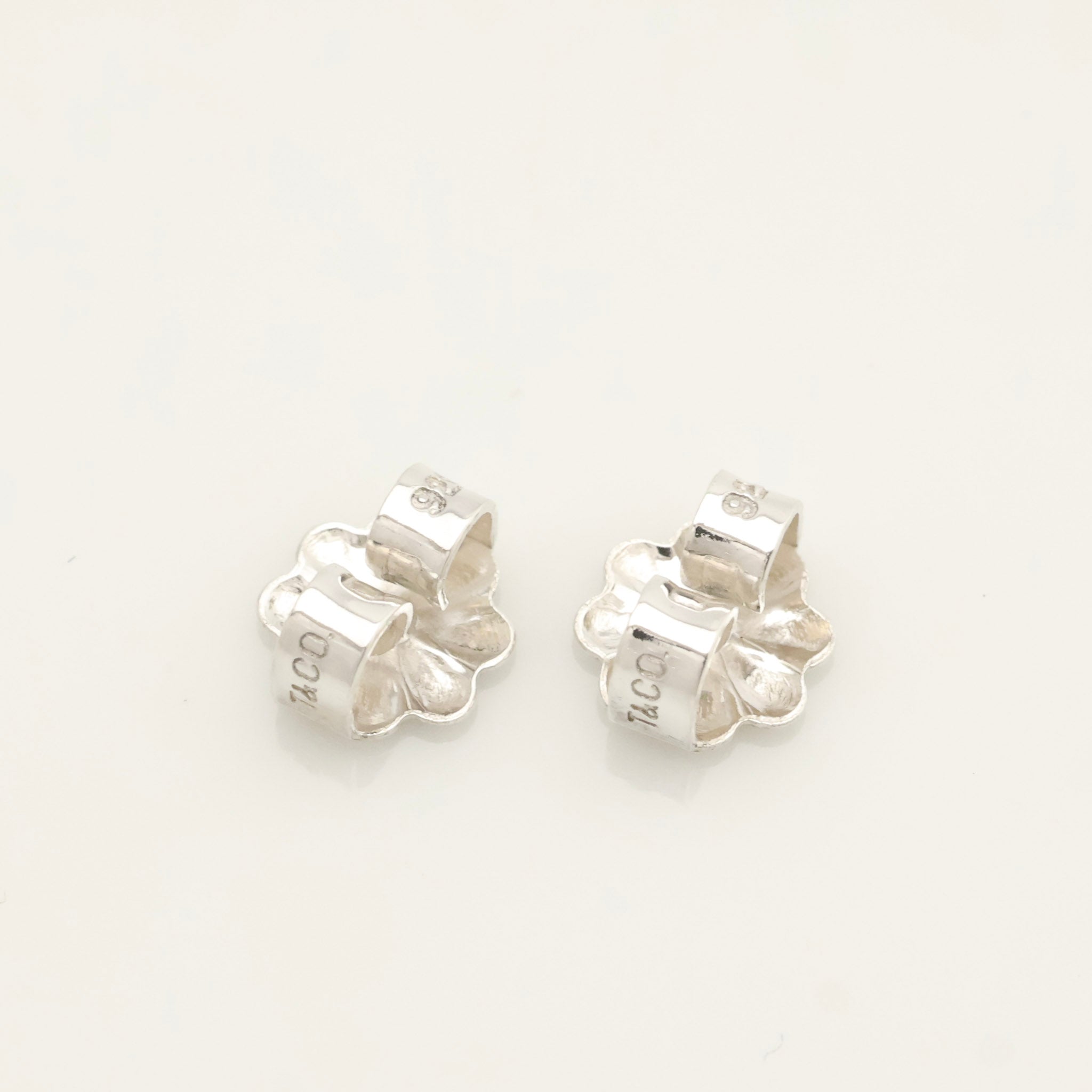 Tiffany & Co. Picasso Half Moon Stud Earrings Sterling Silver 925