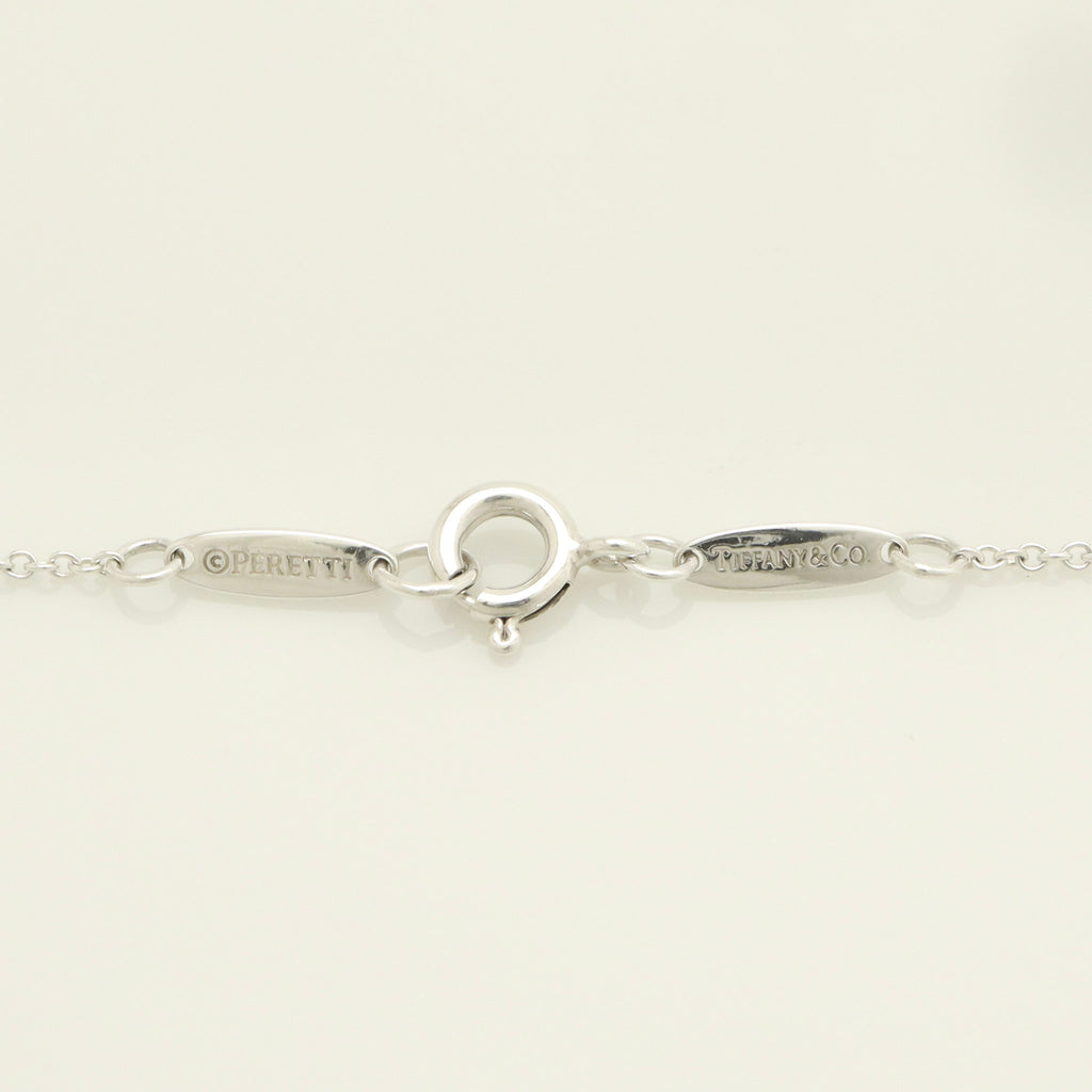 Tiffany & Co. Small Round Circle Disc Necklace Pendant Sterling Silver 925