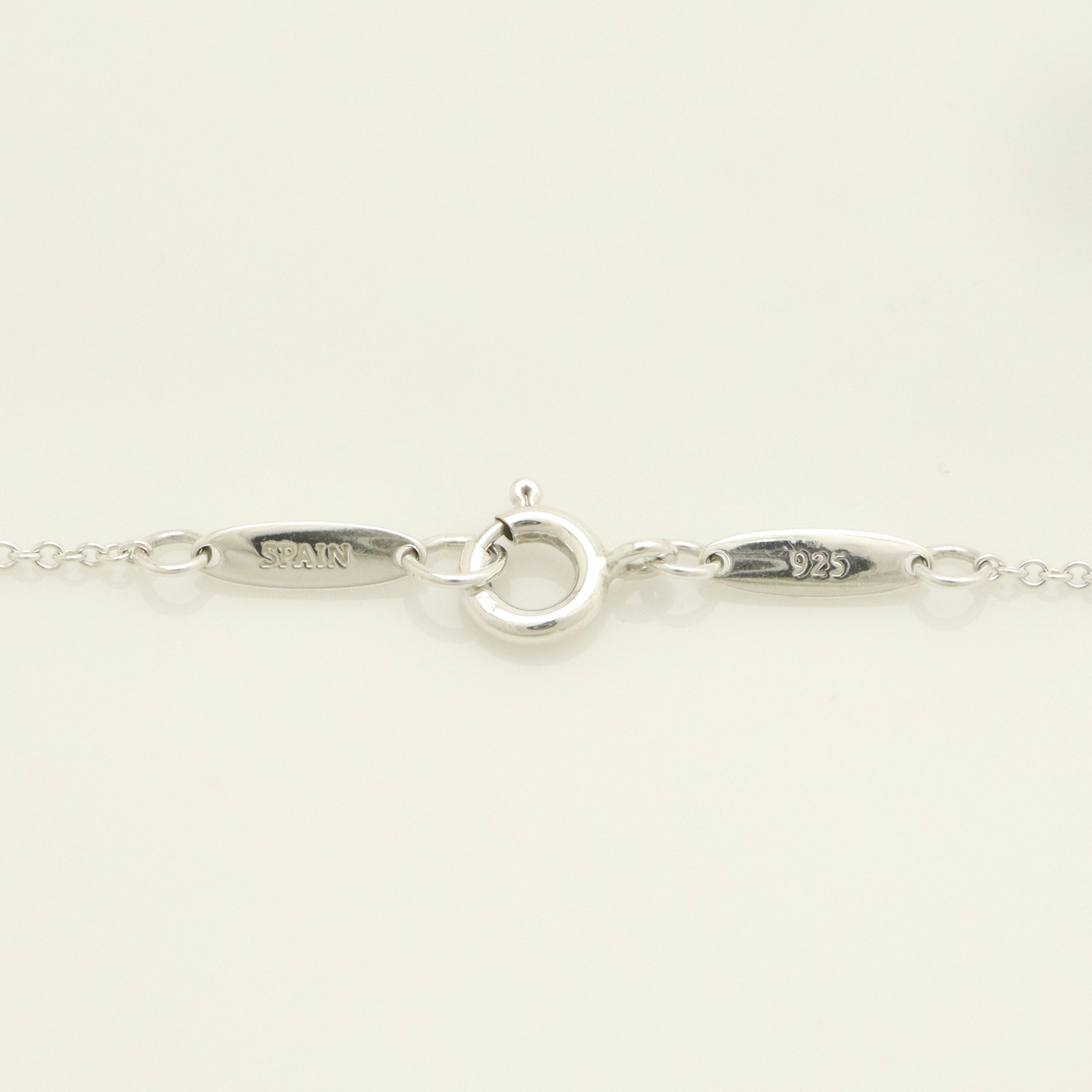 TIFFANY&Co. スモール ラウンド ディスク エルサペレッティ ネックレス AG925