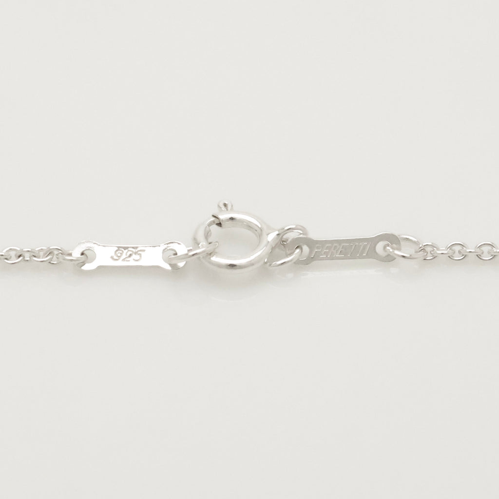  Tiffany & Co. Large Full Heart Pendant Necklace Sterling Silver 925