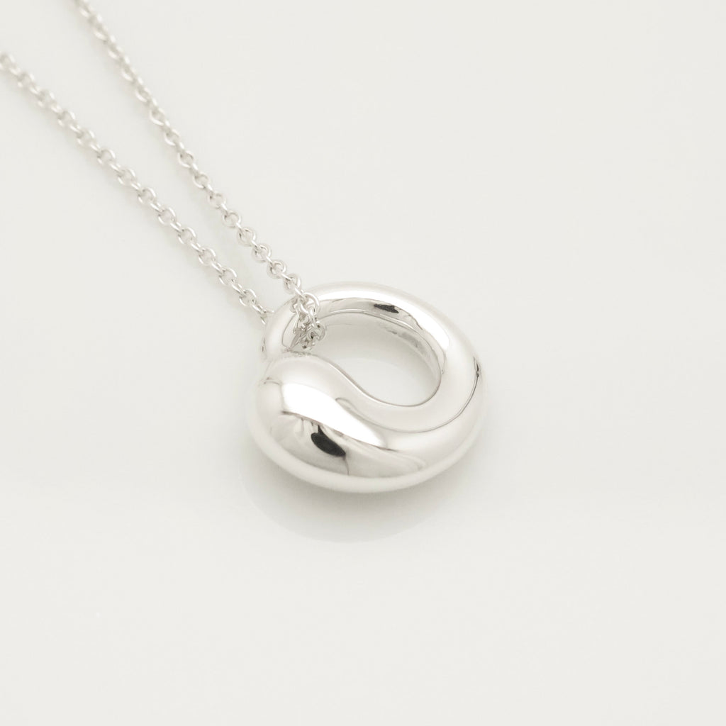 TIFFANY&Co. エターナル サークル エルサペレッティ ネックレス AG925