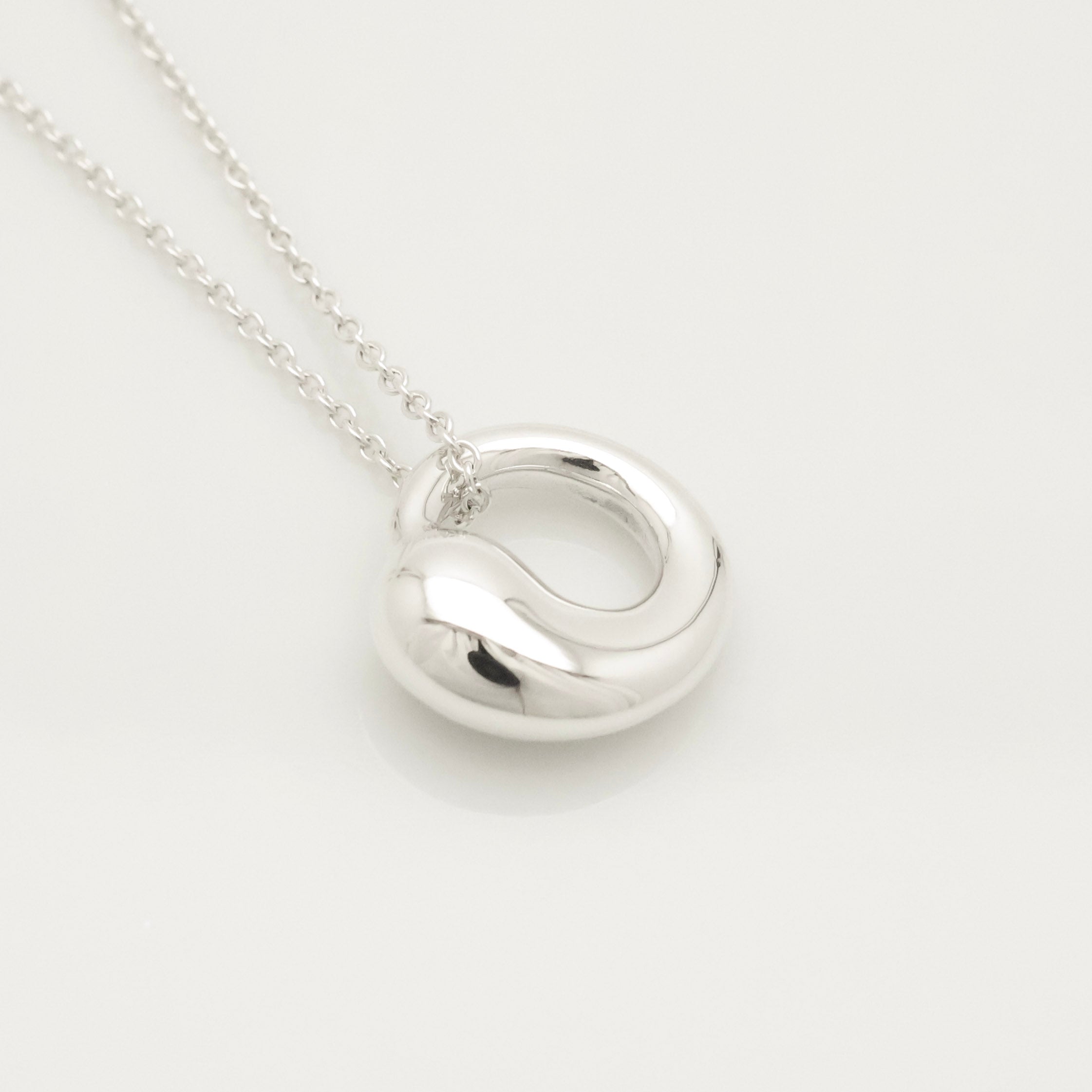 TIFFANY&Co. エターナル サークル エルサペレッティ ネックレス AG925