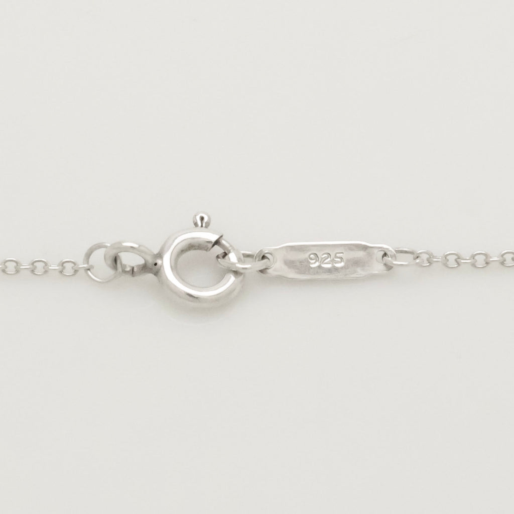 Tiffany & Co. Notes I LOVE YOU Heart Pendant Necklace Sterling Silver 925