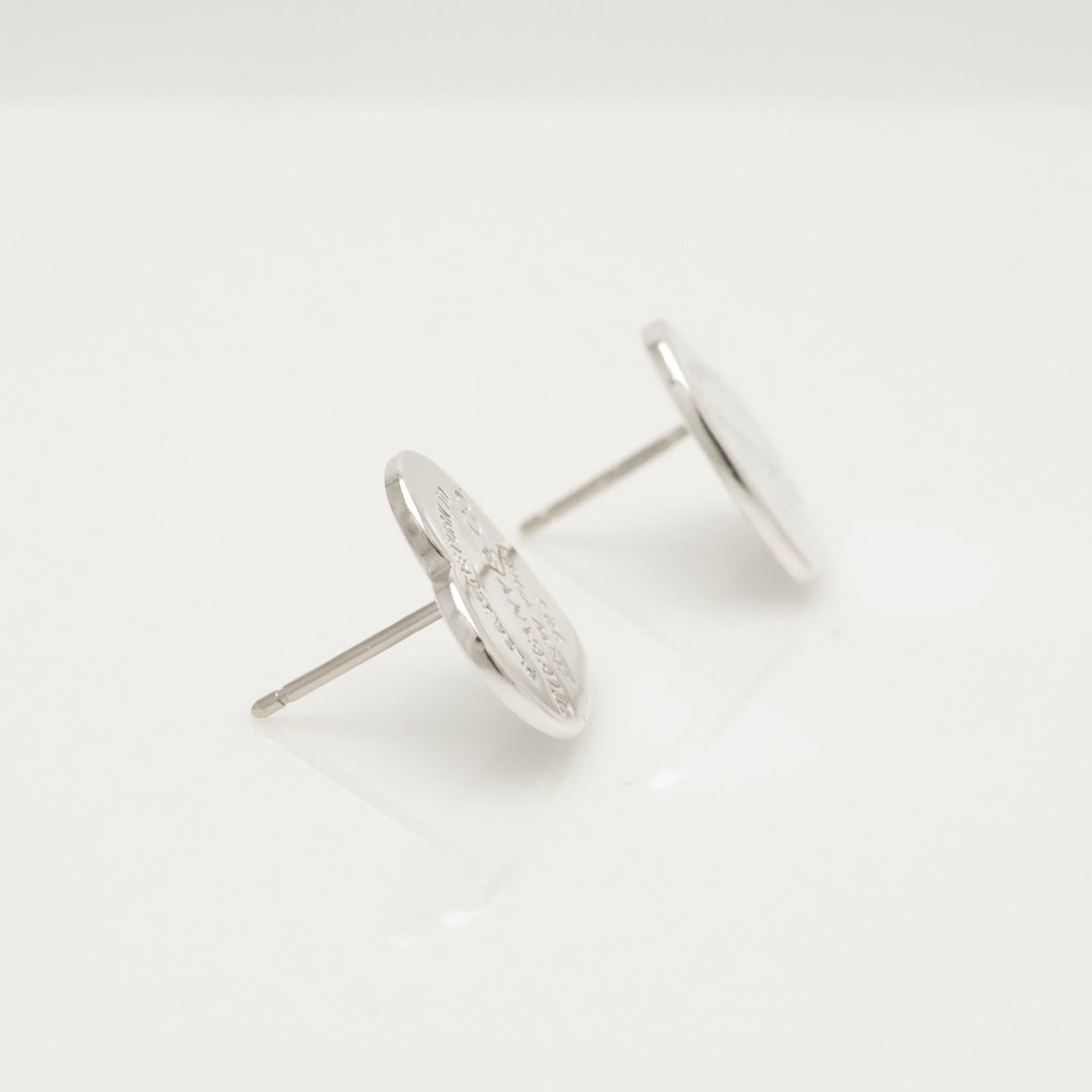 TIFFANY&Co. リターントゥ ティファニー ハート タグ スタッド ピアス AG925