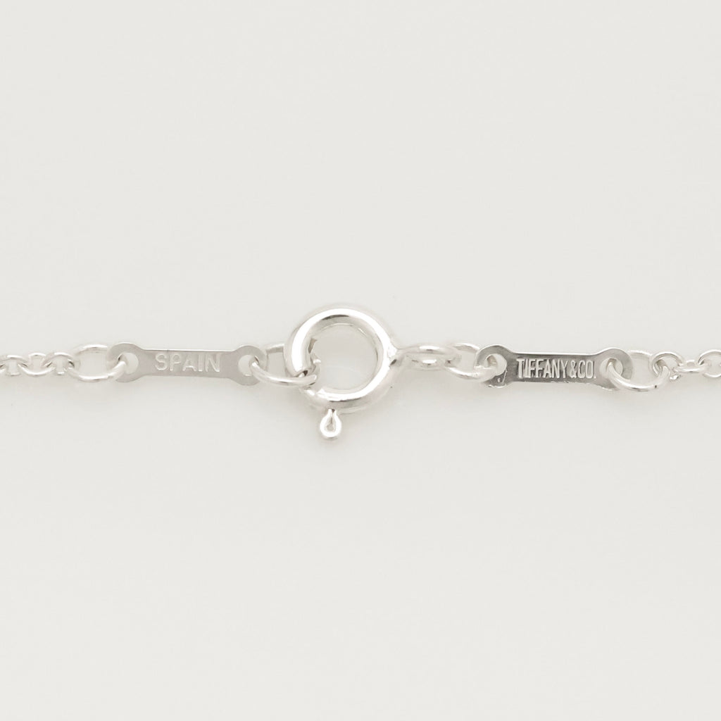 TIFFANY&Co. オープンハート 22mm エルサペレッティ ネックレス AG925
