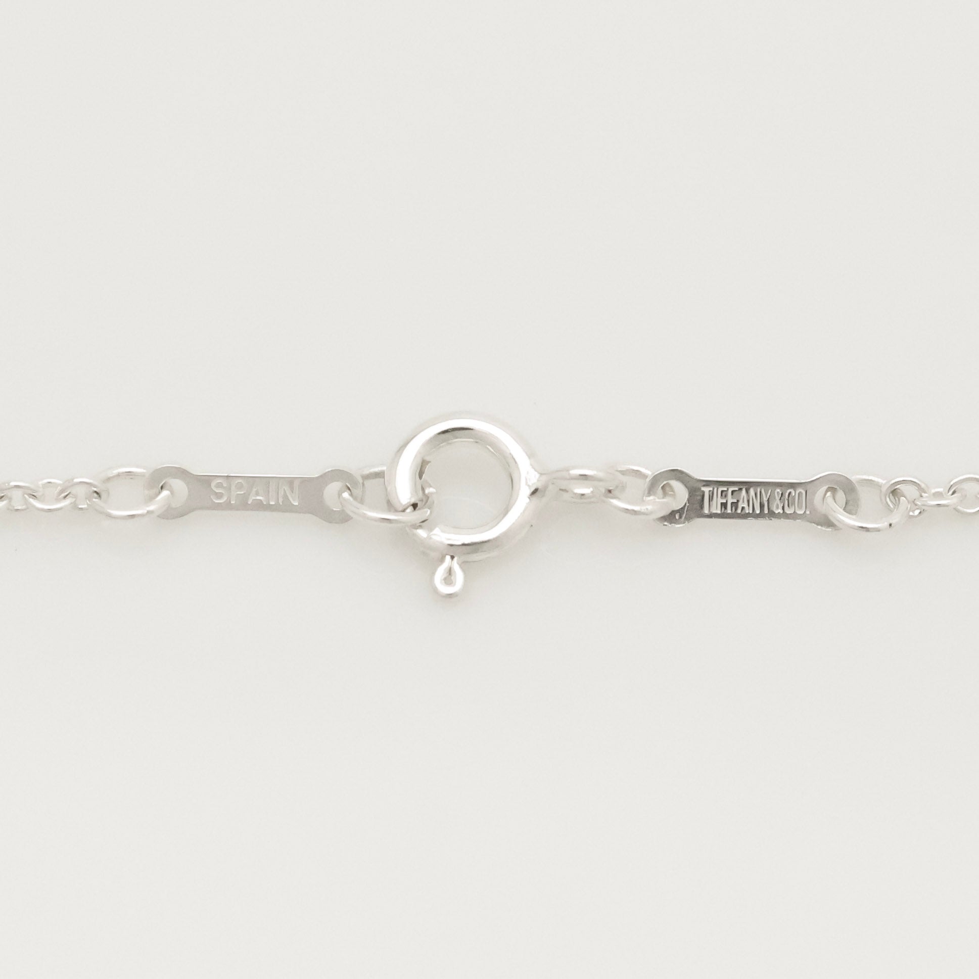 TIFFANY&Co. オープンハート 22mm エルサペレッティ ネックレス AG925
