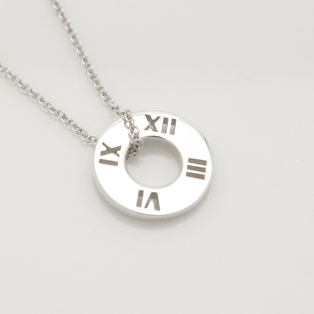TIFFANY&Co. アトラス ピアスド サークル ネックレス AG925