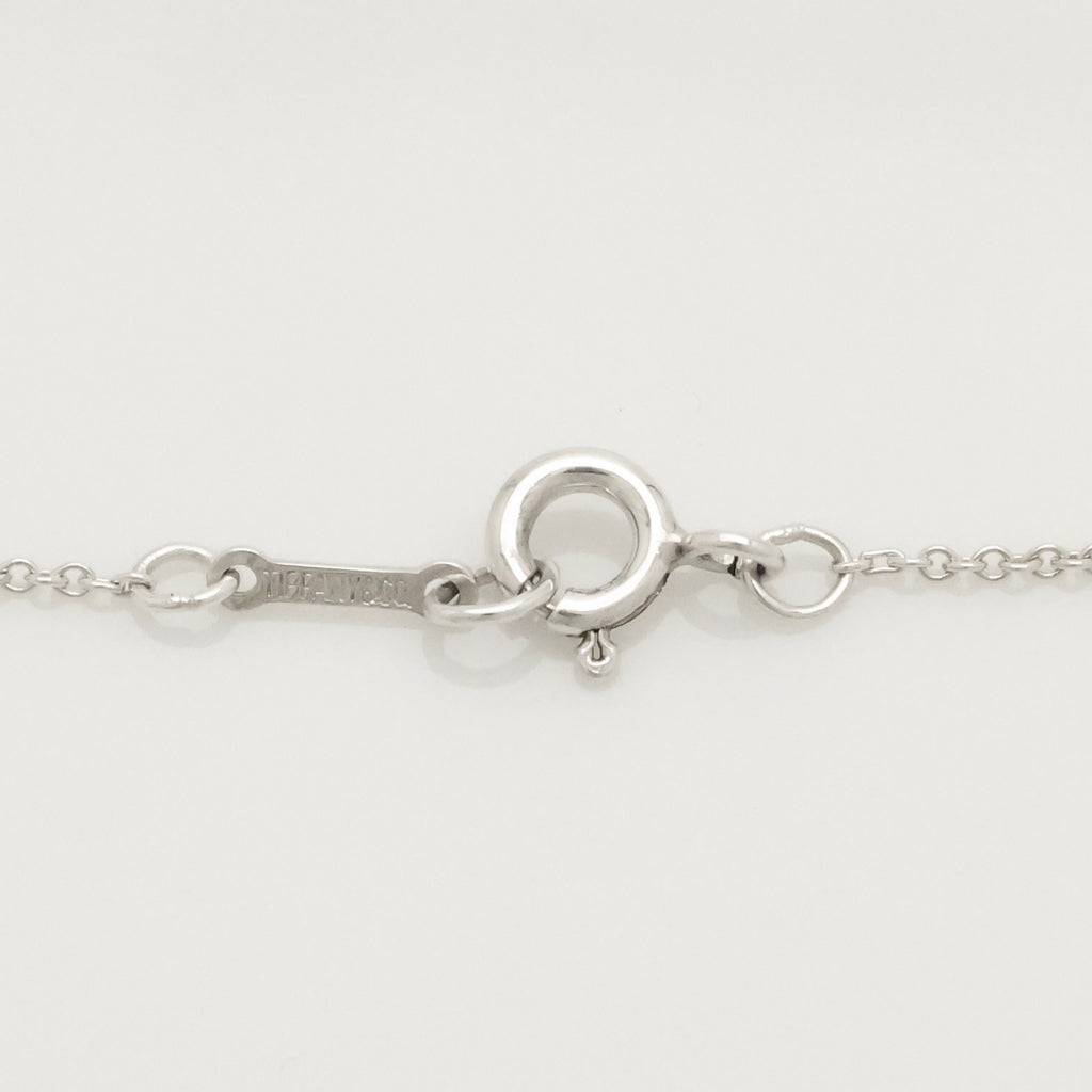  Tiffany & Co. Peretti Large  Bean Necklace  Sterling Silver 925 