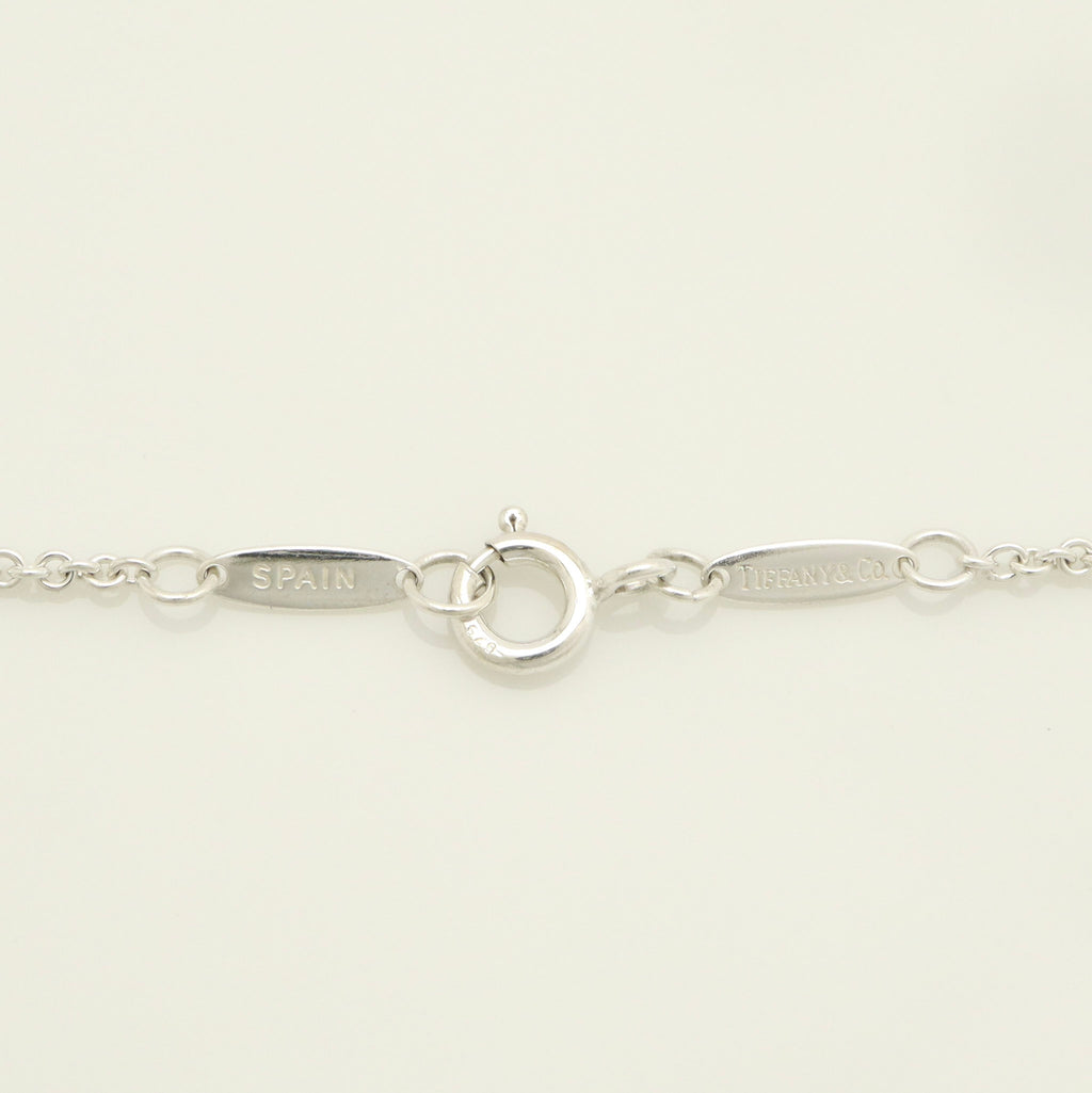  Tiffany & Co. Peretti Triple Open Heart Lariat Necklace Sterling Silver 925 